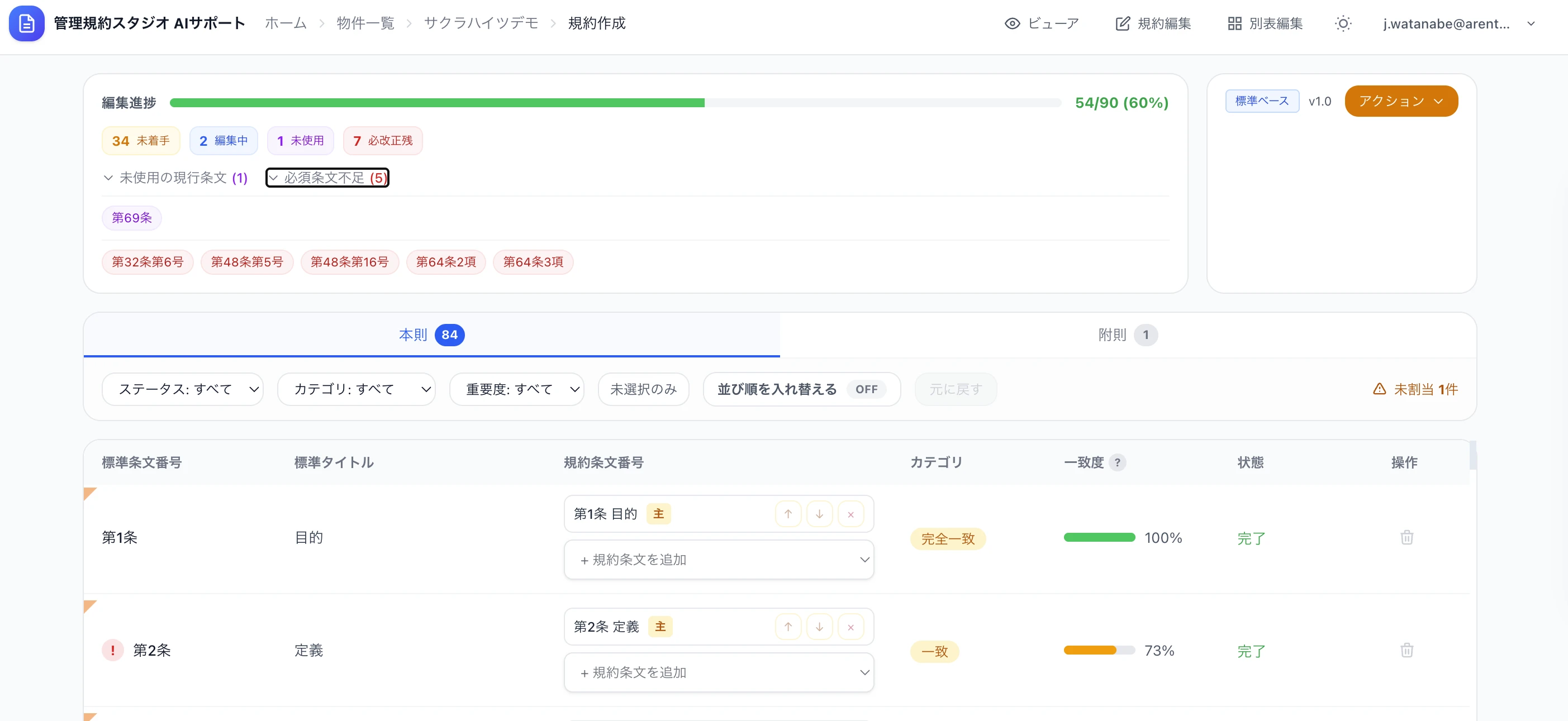 理事会への提案準備のスクリーンショット